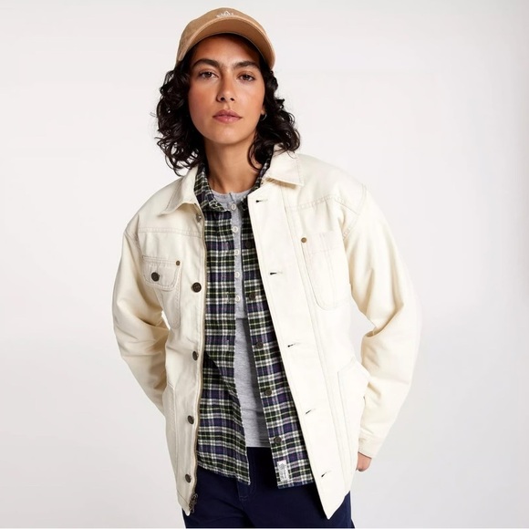 Alpine Design Jackets & Blazers - Alpine Design Cream Jean Jacket